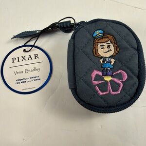 Disney Pixar X Vera Bradley Toy Story Andy's Room Bag Charm Clip Travel NWT